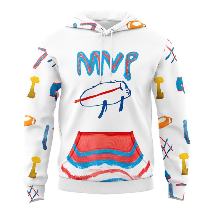 Buffalo Bills '' Josh Allen 2025 Billustration Charlie'' Special Hoodie