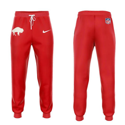 Buffalo Bills 2025 Classic Logo Hoodie - Red