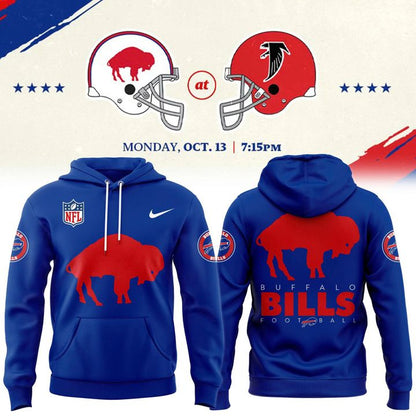 Buffalo Bills 2025 Classic Logo Hoodie - Blue