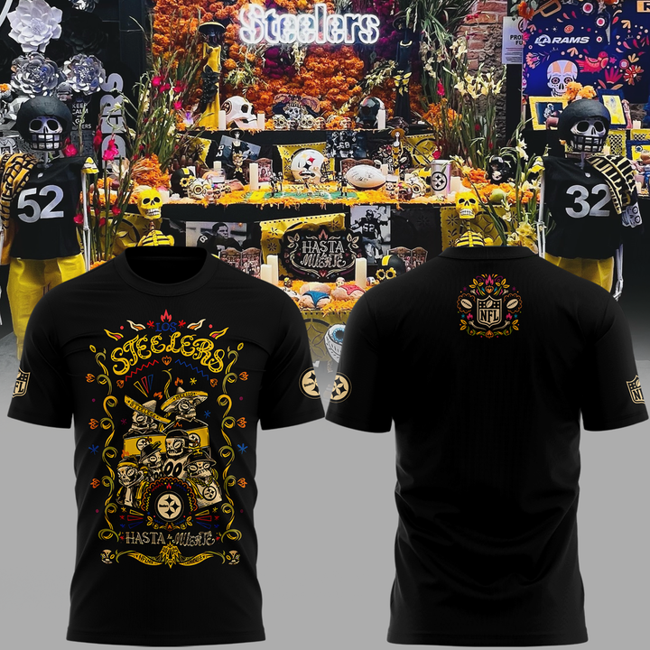 Pittsburgh Steelers 2025 "Hasta la Muerte" T-Shirt