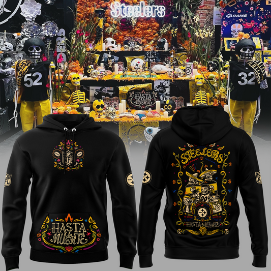 Pittsburgh Steelers 2025 "Hasta la Muerte" hoodie