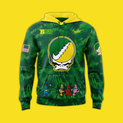 Oregon Ducks ''Grateful Dead '' Hoodie 2025