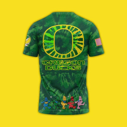 Oregon Ducks ''Grateful Dead '' T-Shirt 2025