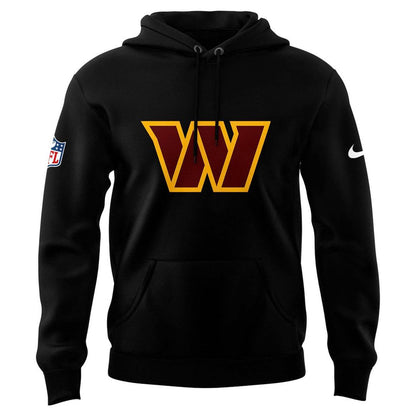Special Washington Commanders football Uniform Black Hoodie