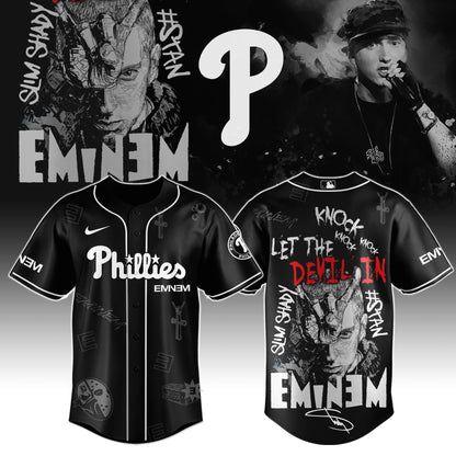 P Phillies x Eminem STANS' TO LAUNCH IN THEATRES WORLDWIDE 2025 Jersey Editions Limited +Selling Out Fast