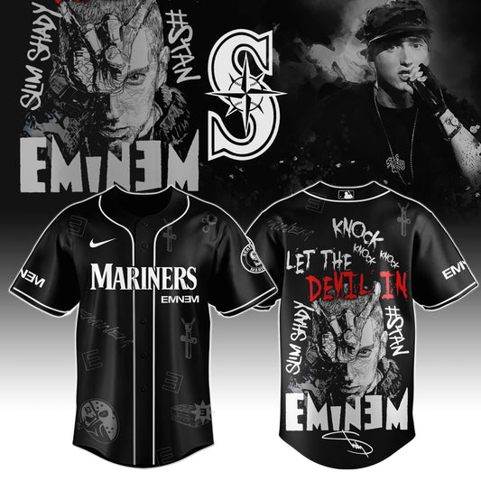 S Mariners x Eminem STANS' TO LAUNCH IN THEATRES WORLDWIDE 2025 Jersey Editions Limited +Selling Out Fast
