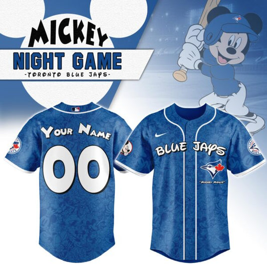 Toronto Blue Jays x Mickey Mouse Baseball Jersey