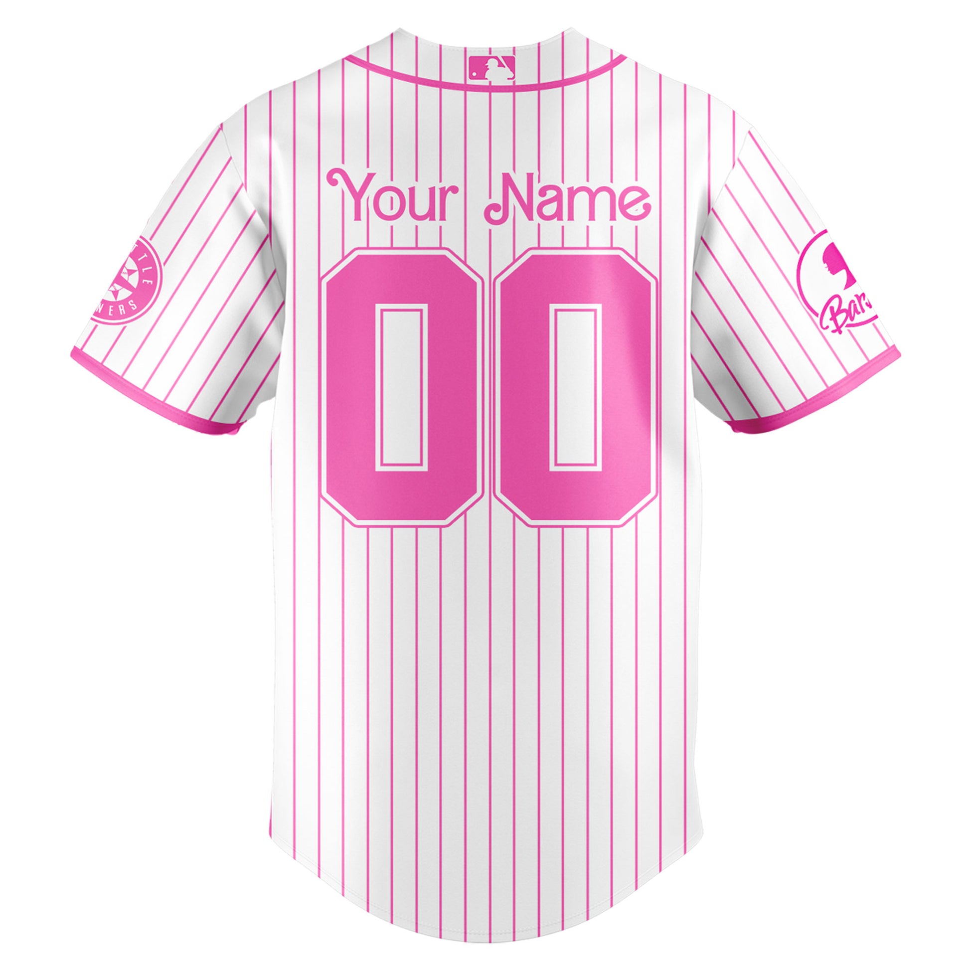 .    Seattle  Mariners MLB x Barbie Night Game Limited Edition Jersey 2025 v2
