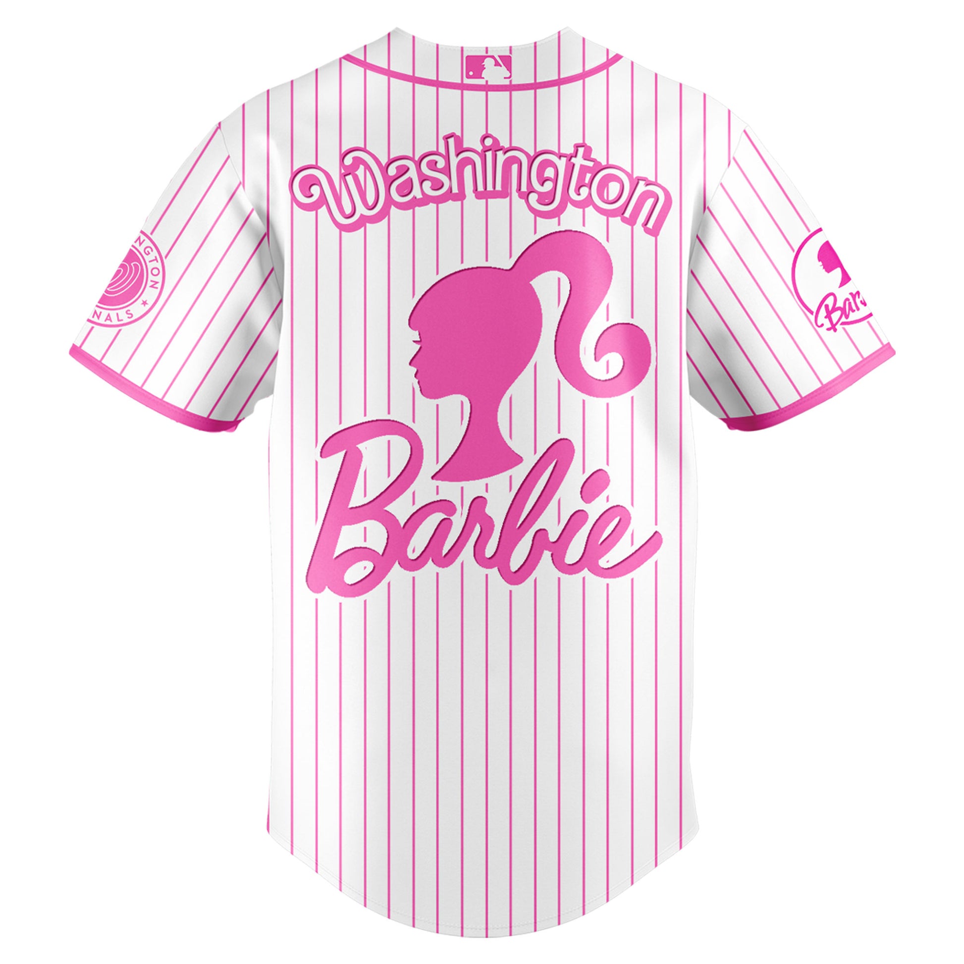 .    Washington   Nationals MLB x Barbie Night Game Limited Edition Jersey 2025 v1