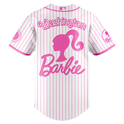 .    Washington   Nationals MLB x Barbie Night Game Limited Edition Jersey 2025 v1