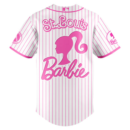.    St.Louis    Cardinals MLB x Barbie Night Game Limited Edition Jersey 2025 v1