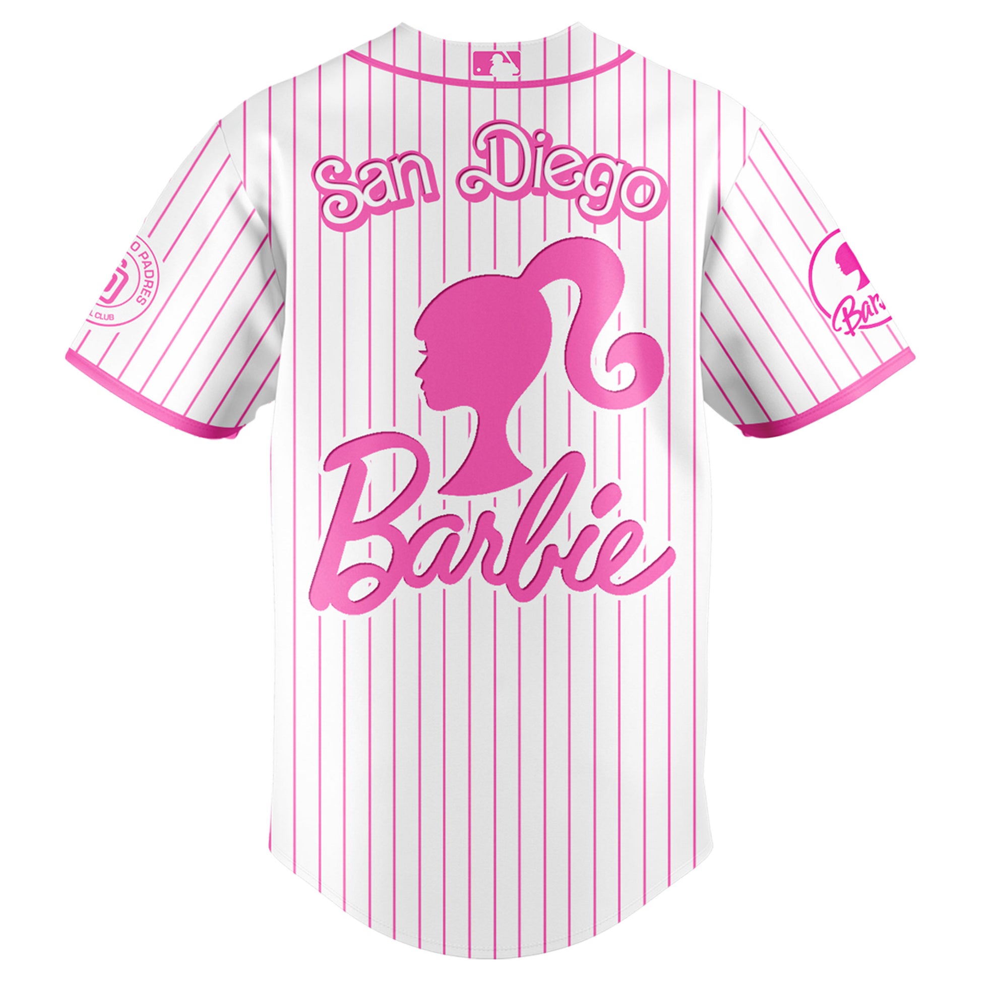 .    San   Diego Padres MLB x Barbie Night Game Limited Edition Jersey 2025 v1