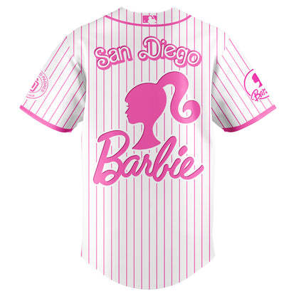 .    San   Diego Padres MLB x Barbie Night Game Limited Edition Jersey 2025 v1