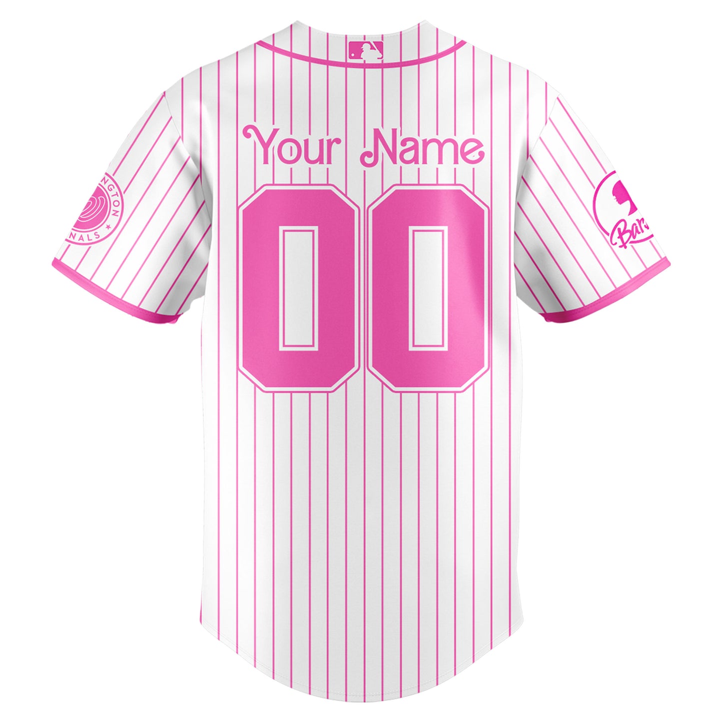 .    Washington  Nationals MLB x Barbie Night Game Limited Edition Jersey 2025 v2