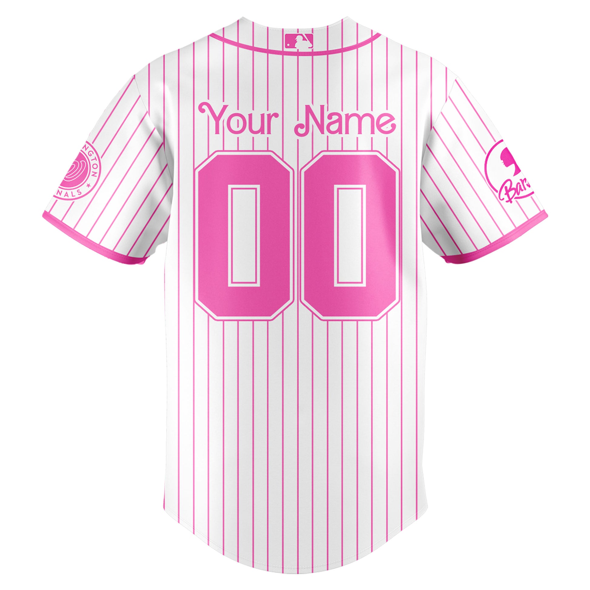 .    Washington  Nationals MLB x Barbie Night Game Limited Edition Jersey 2025 v2