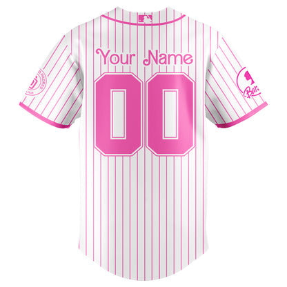 .    San  Diego Padres MLB x Barbie Night Game Limited Edition Jersey 2025 v2