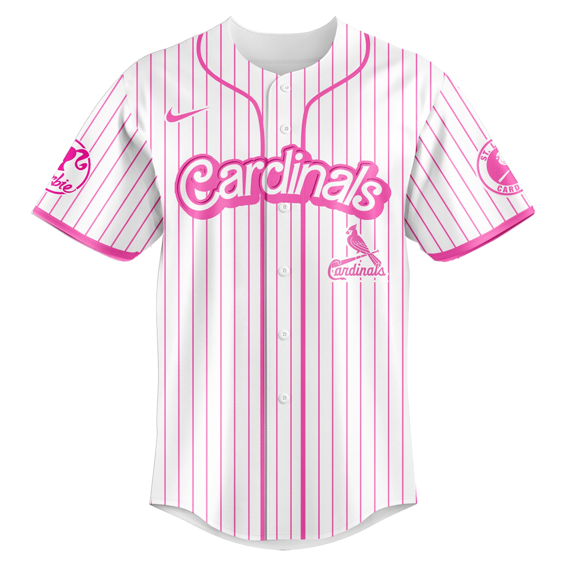 .    St.Louis    Cardinals MLB x Barbie Night Game Limited Edition Jersey 2025 v1