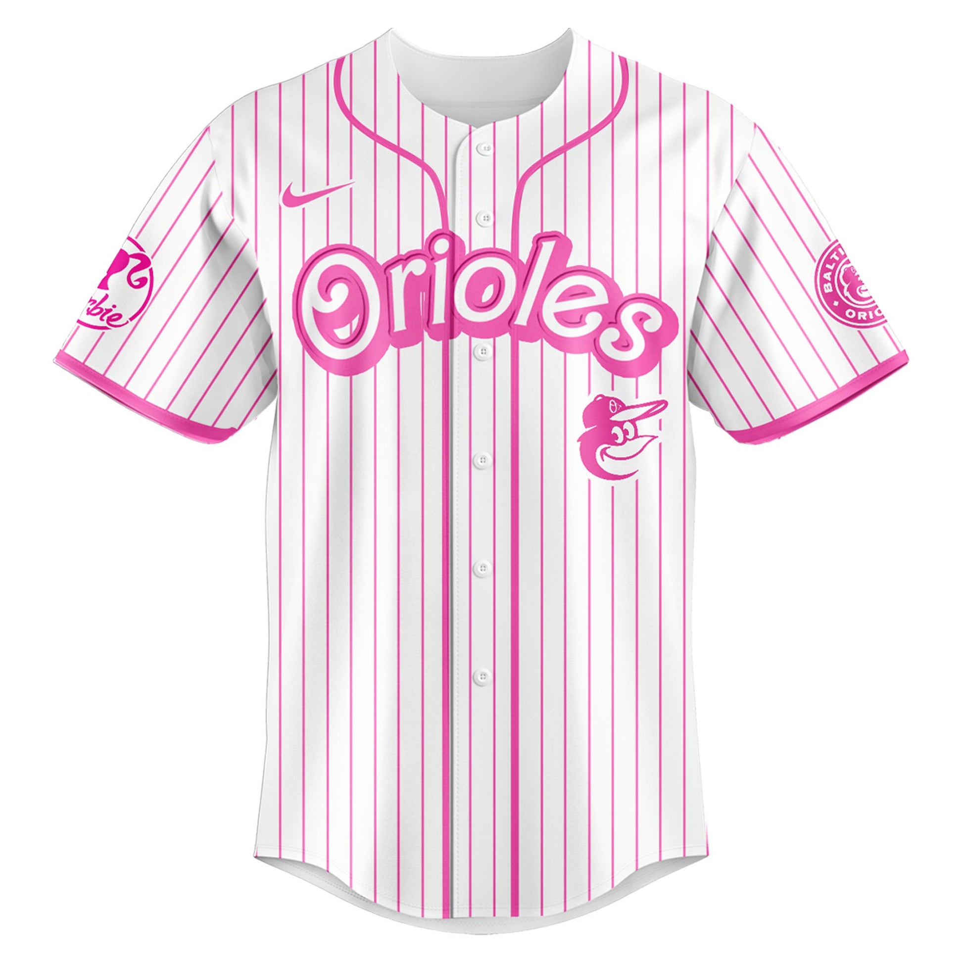 .    Baltimore  Orioles MLB x Barbie Night Game Limited Edition Jersey 2025 v2