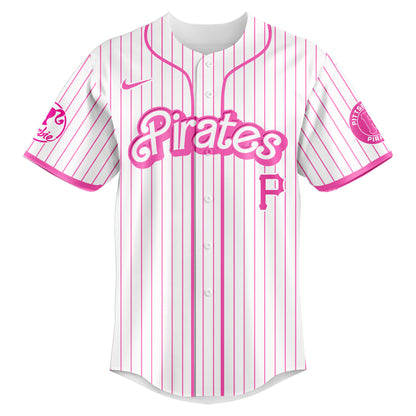 .    Pittsburgh   Pirates MLB x Barbie Night Game Limited Edition Jersey 2025 v1