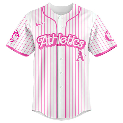 .    Oakland  Athletics MLB x Barbie Night Game Limited Edition Jersey 2025 v2