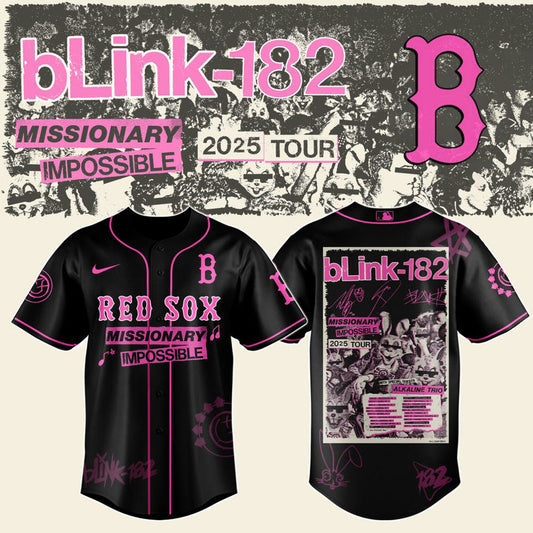 BOS x Blink-182 Missionary Impossible Tour 2025 Jersey