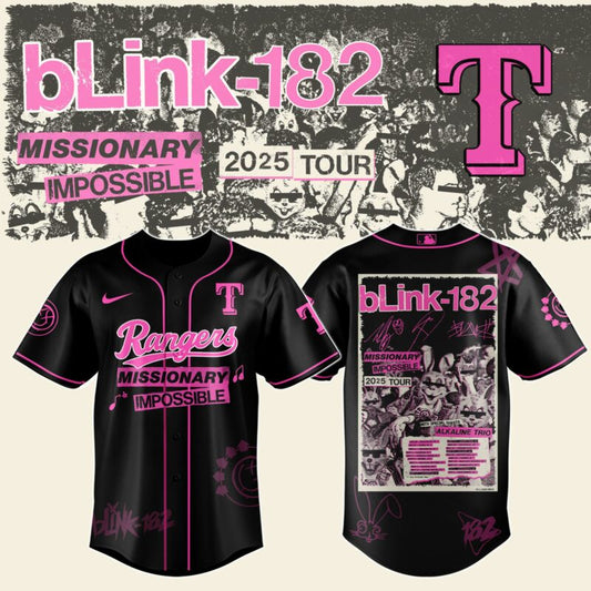 TEX x Blink-182 Missionary Impossible Tour 2025 Jersey