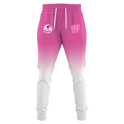 .    Washington Nationals MLB x Barbie Night Game Limited Edition Hoodie 2025