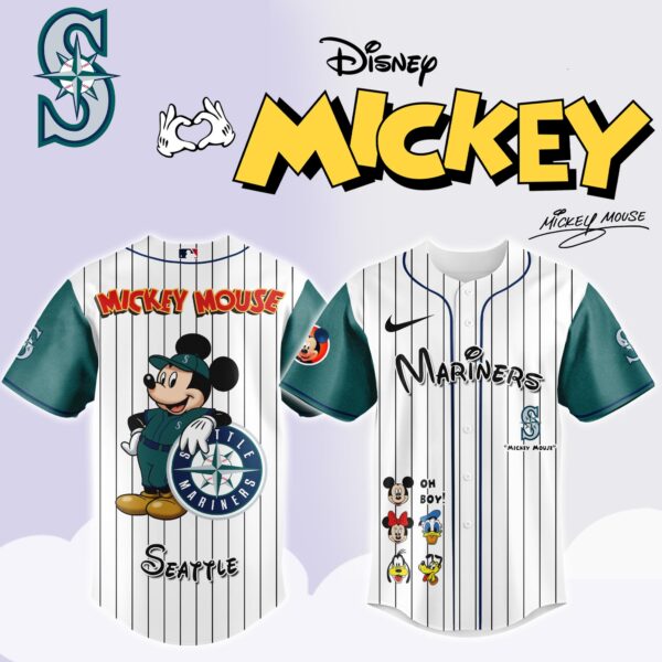 Seattle Mariners x Mickey Mouse Game Night Special Edition Jersey