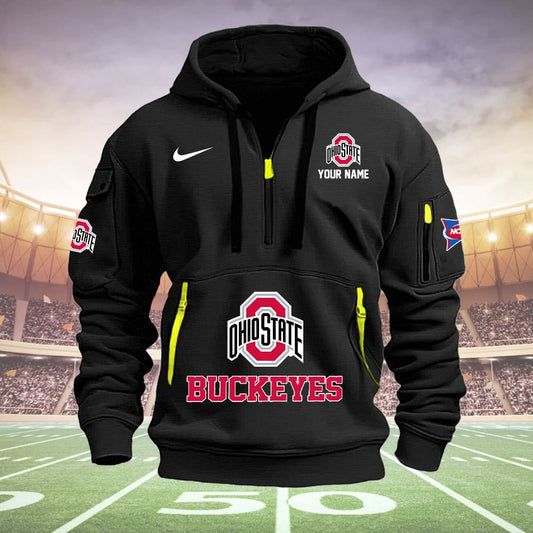 Ohio State BuckeyesQuarter Zip Hoodie