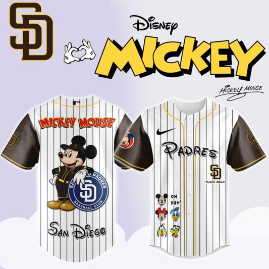 San Diego Padres x Mickey Mouse Game Night Special Edition Jersey