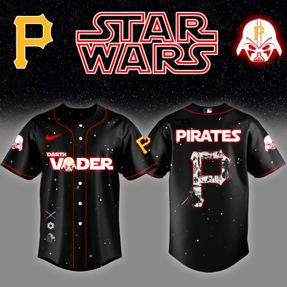 Pittsburgh Pirates x Stars Wars Darth Vader Night Baseball Jersey Editions Limited v2