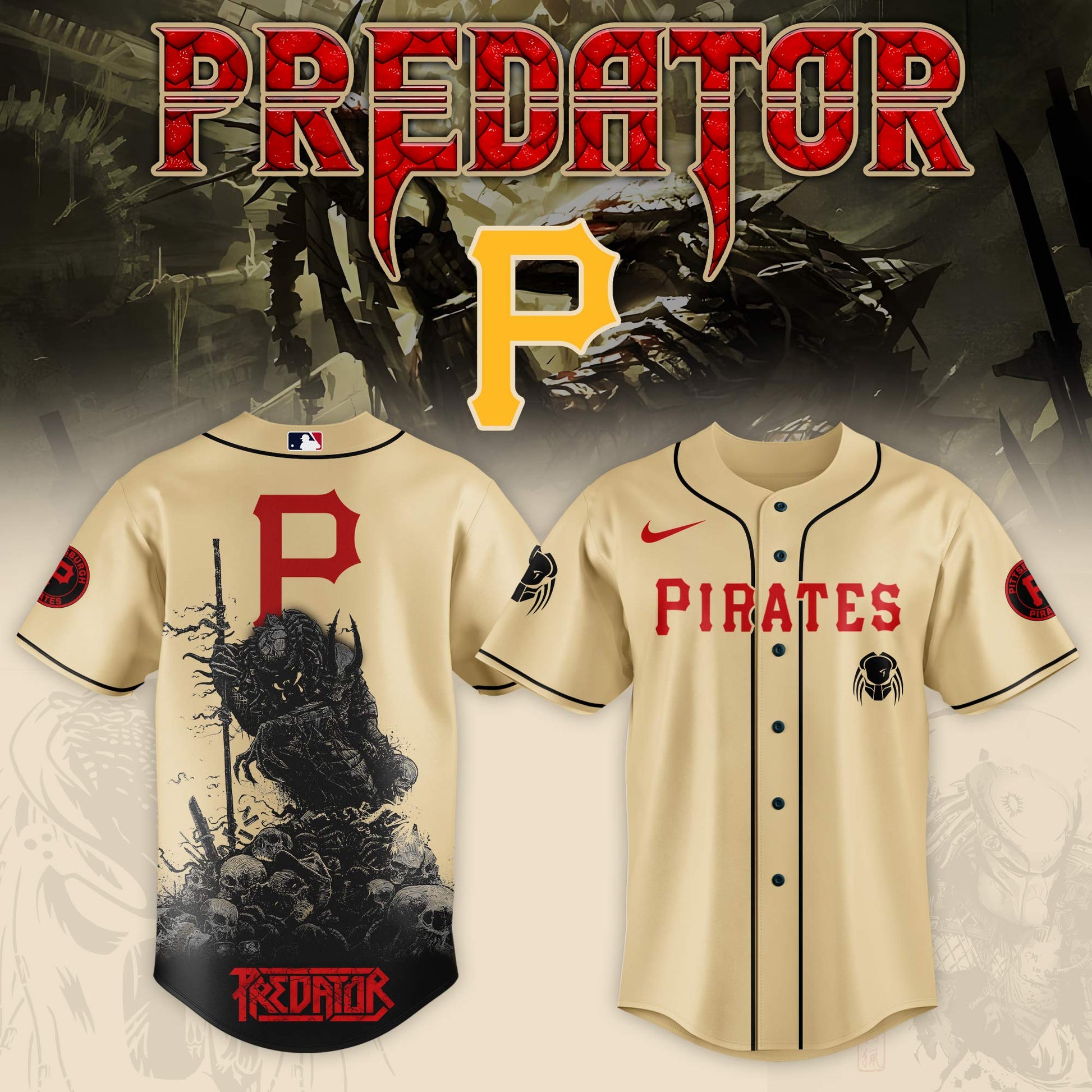P  Pirates x Predator Jersey 2025 Editions Limited