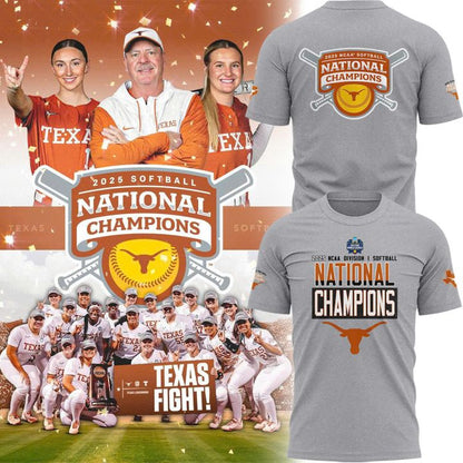 Special 2025 Softball National Champions Texas Softball Tshirt 3