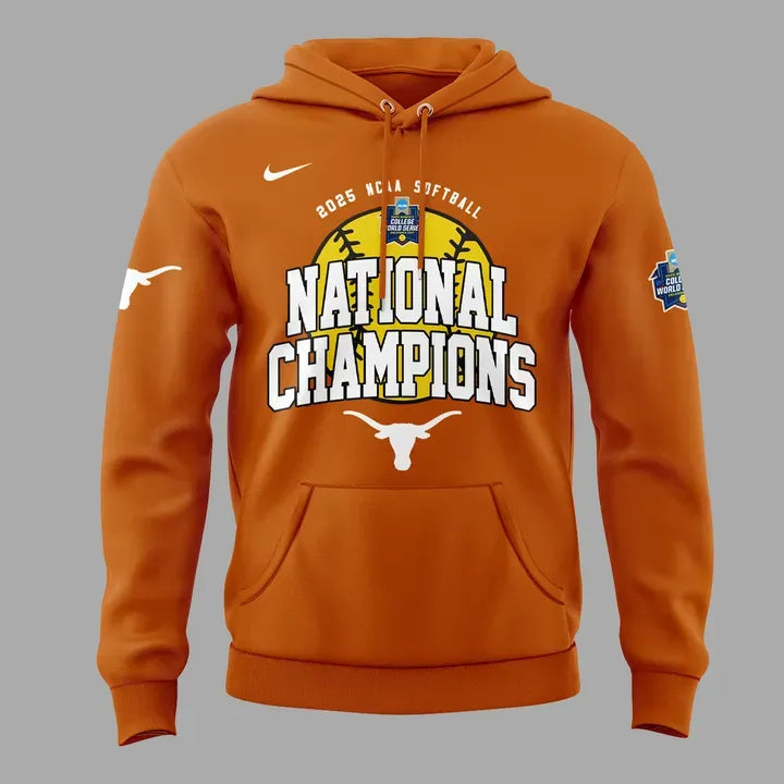 Special 2025 Softball National Champions Texas Softball Hoodie 4