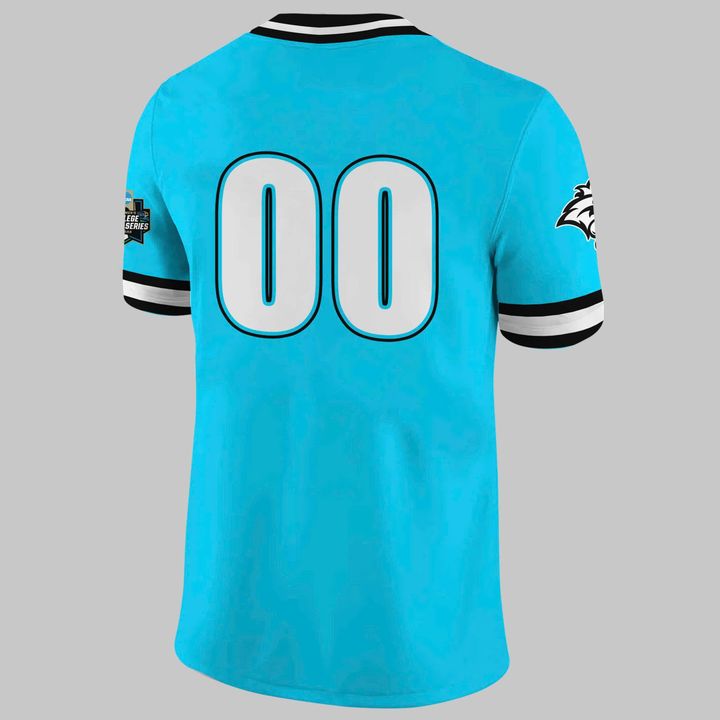 CCU Coastal Chanticleers Baseball Custom Number Teal Jersey