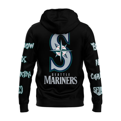 Seattle Mariners x Stray Kids 2025 Tour Hoodie