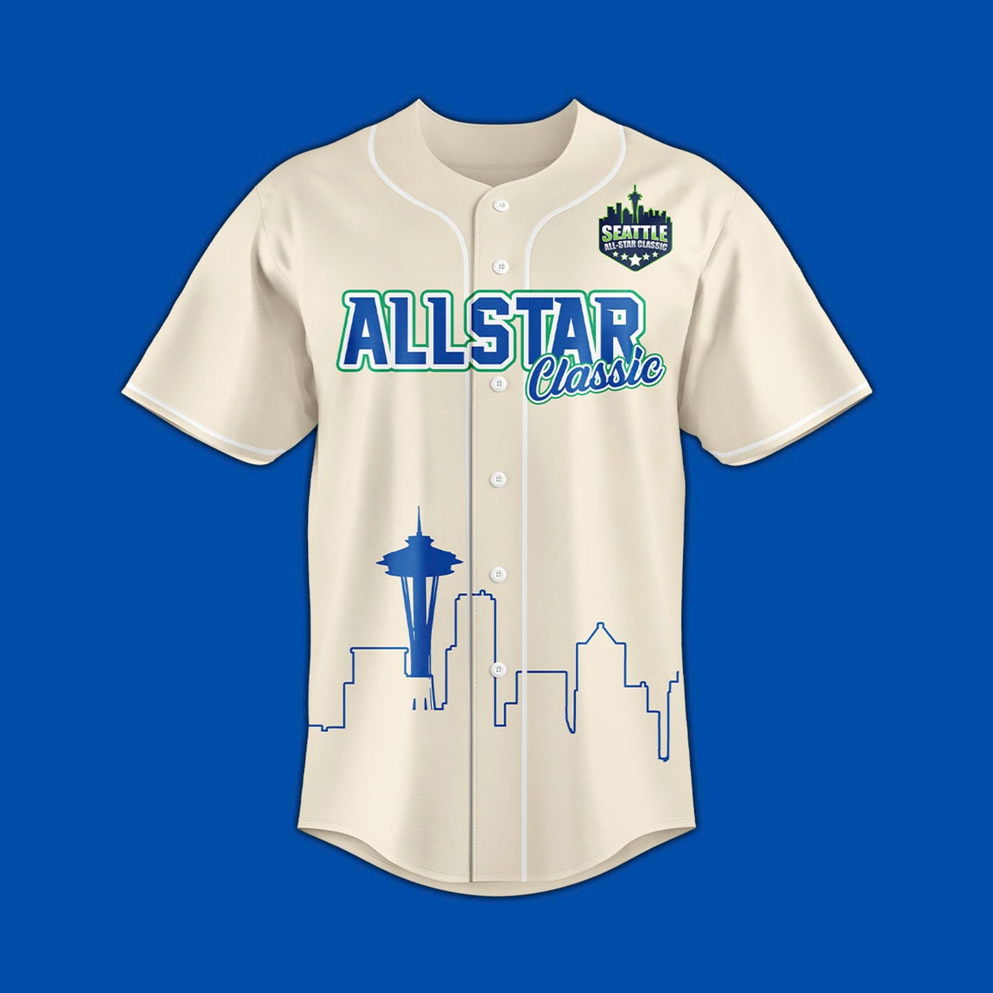 Seattle All-Star Classic jersey 2025 - Cream