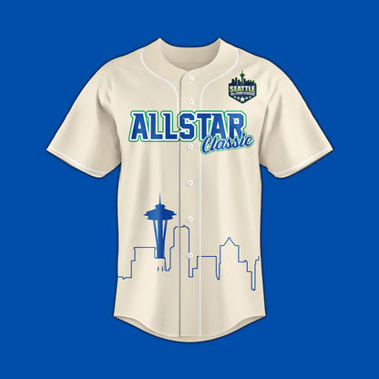 Seattle All-Star Classic jersey 2025 - Cream