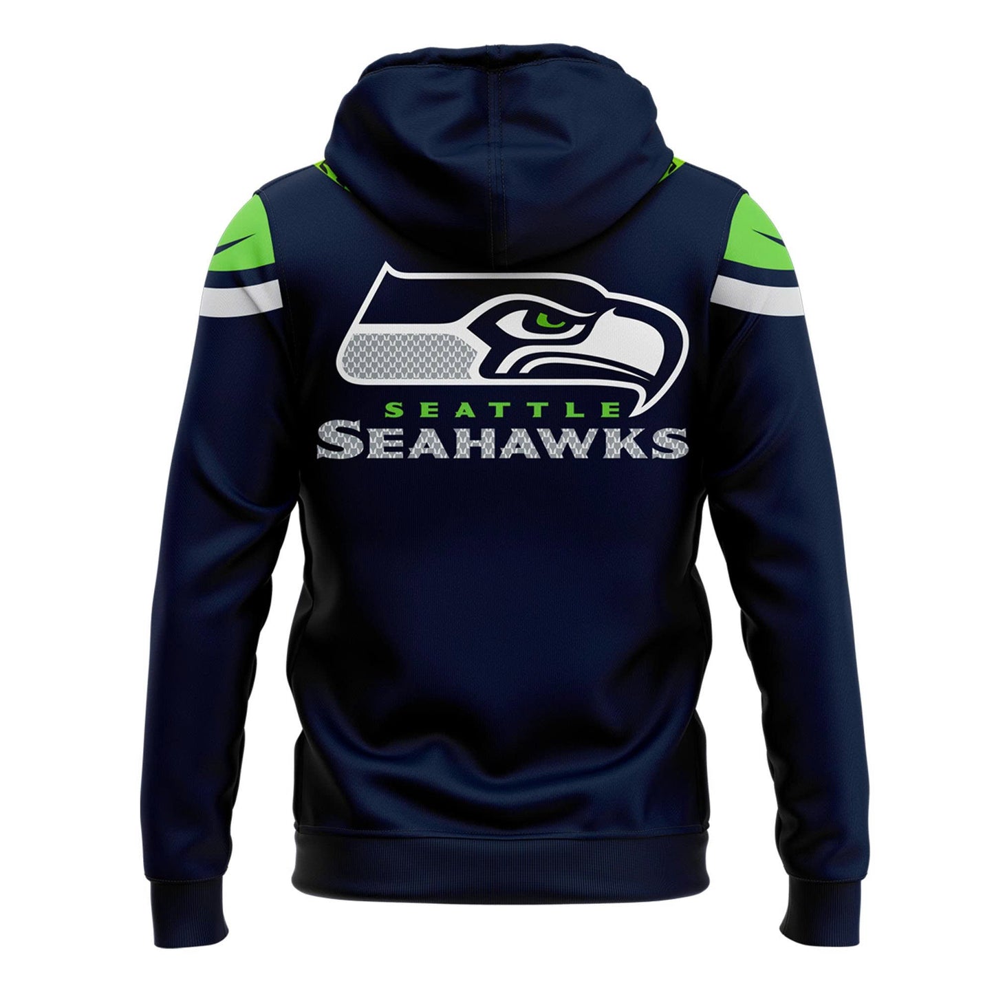 Seattle Seahawks 50 Seasons Patch 50th Annivesary Hoodie