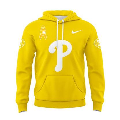 Philadelphia Phillies Childhood Cancer Awareness Day 2025 Hoodie