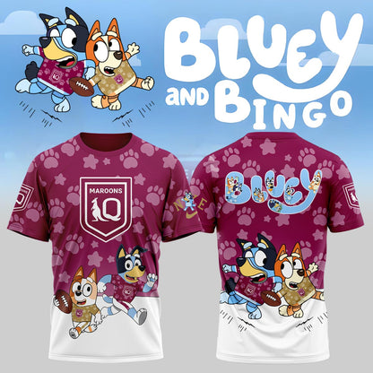 Queensland – Bluey and Bingo T-Shirt