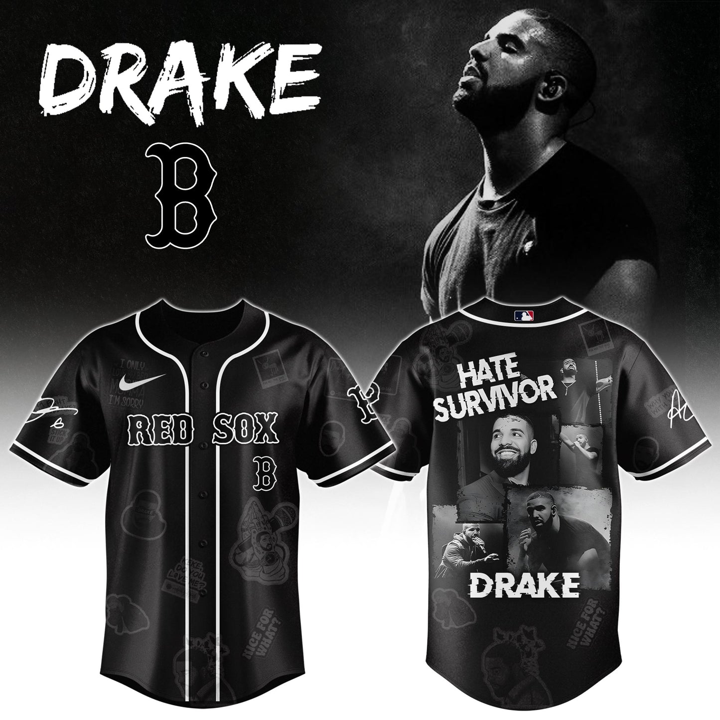BR Sox x Drake Chromakopia The World Tour 2025 Jersey Editions Limited +Selling Out Fast