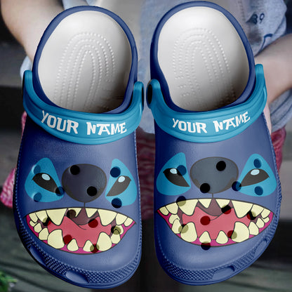 Stitch Crocs Crocband Clogs Shoes Comfortable For Men Women