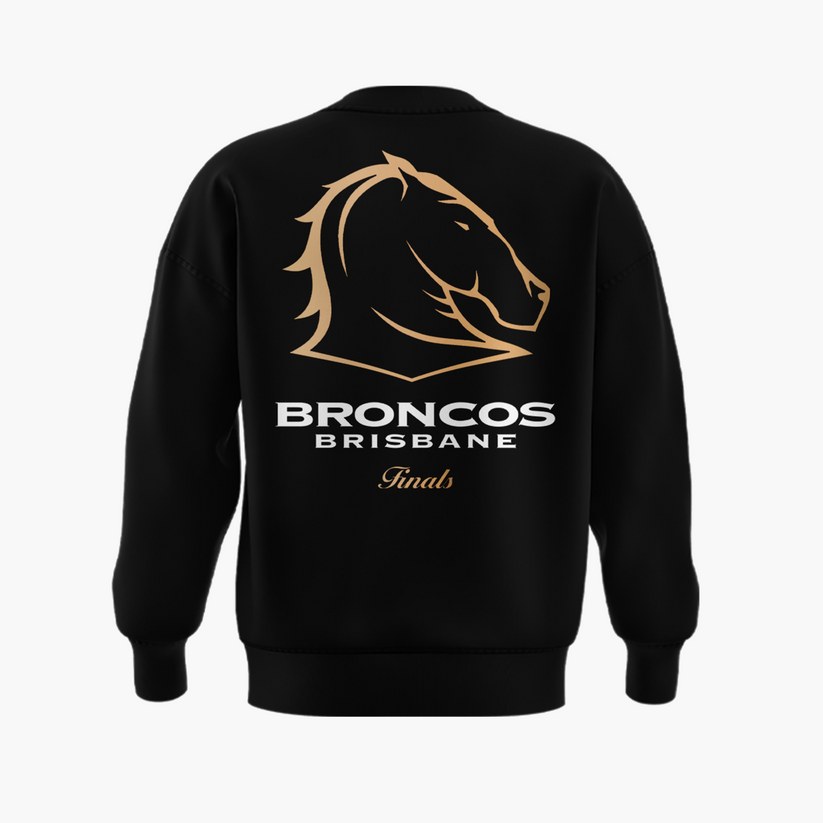 Brisbane Broncos NEVER BACK DOWN Limited Edition Sweater Shirt