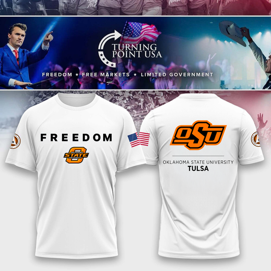 Oklahoma State University Freedom Tshirt