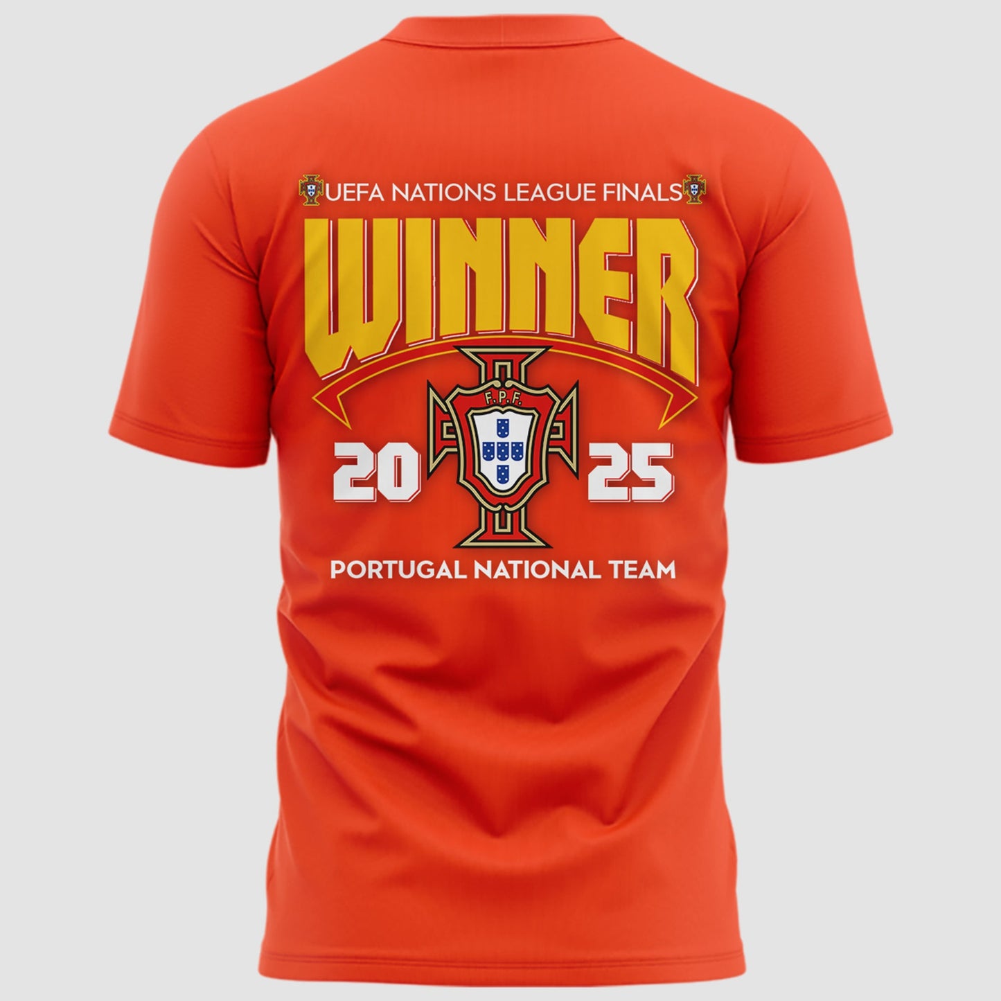 Portugal UEFA Nations League 2025 Champions T-Shirt