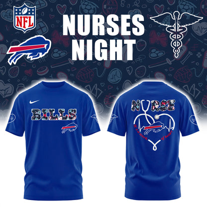 Buffalo Bills NURSES NIGHT Combo Tshirt | Jogger | Cap