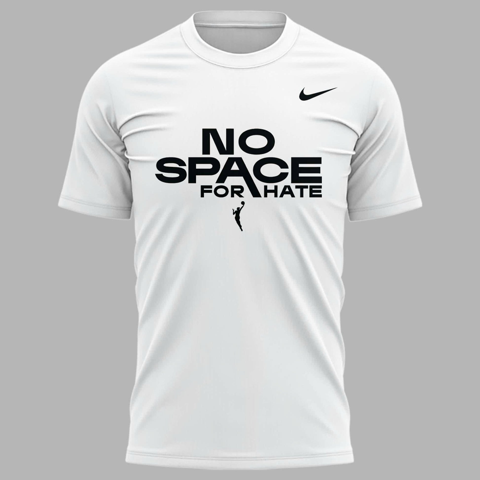 Special "No Space For Hate" Las Vegas Aces T shirt 2025 V2