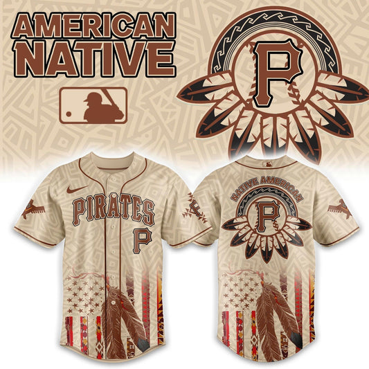 Pittsburgh Pirates x Native American Heritage 2025 Baseball Jersey