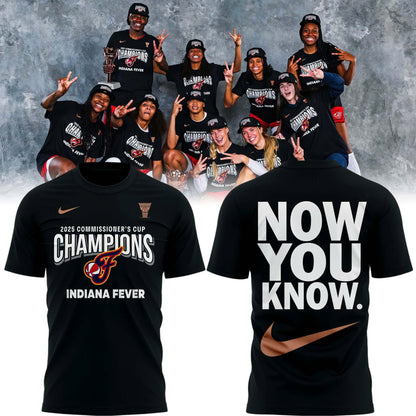 Special Now You Know. 2025 WNBA Commissioner’s Cup Champions T-Shirt